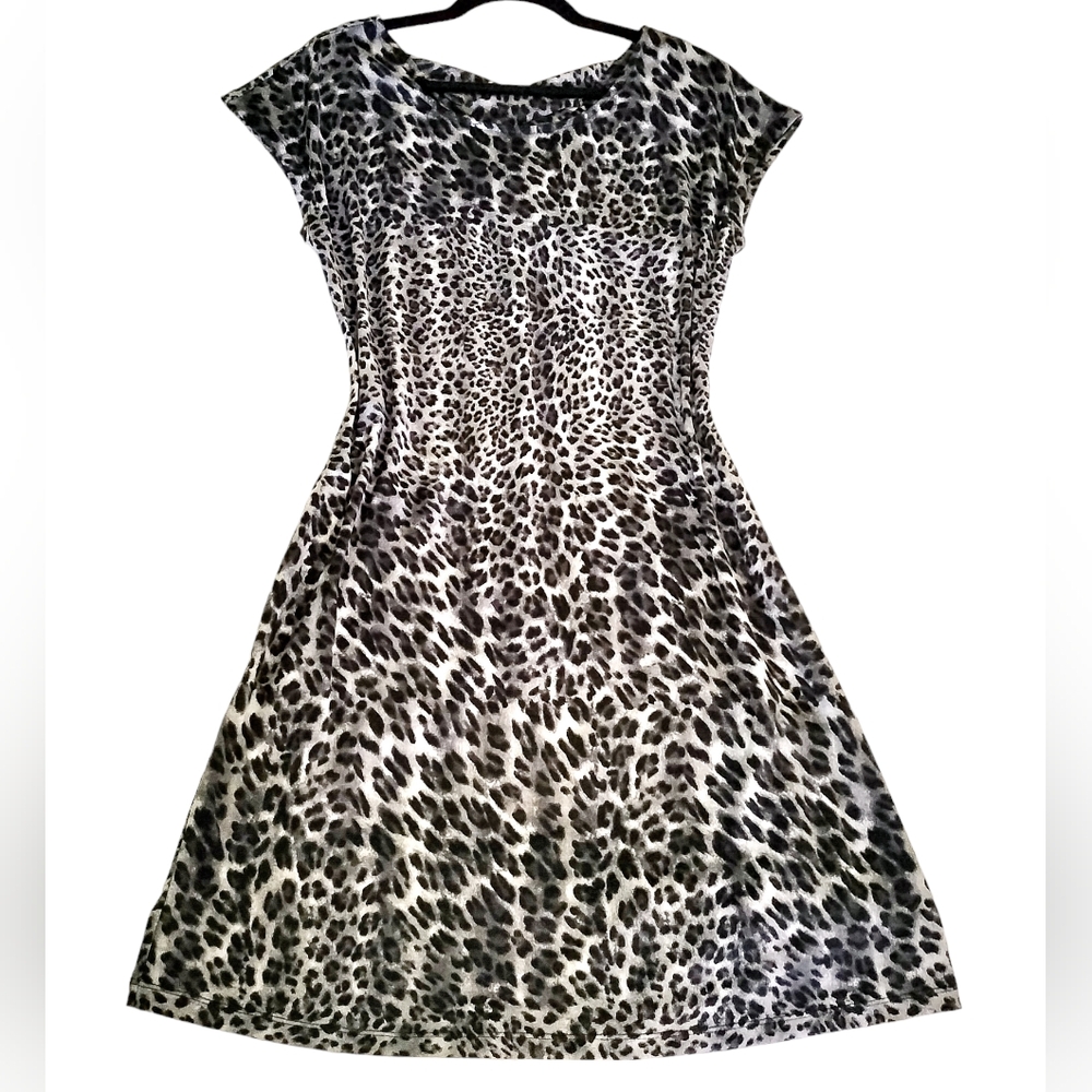 Briggs NY Animal Print dress size medium